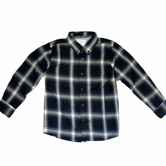 SOVEREIGN CODE BOYS PLAID BUTTON DOWN SHIRT - SZ 8 - NWT! - Picture 1 of 5
